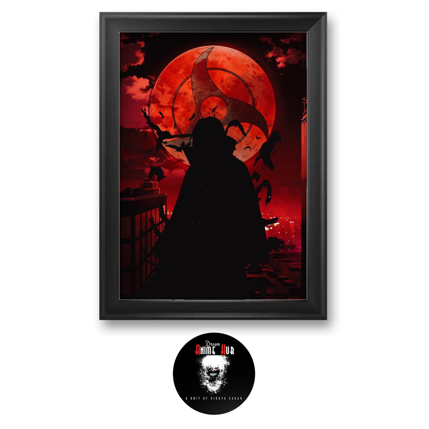 Itachi's Mangekyou sharingan Frame
