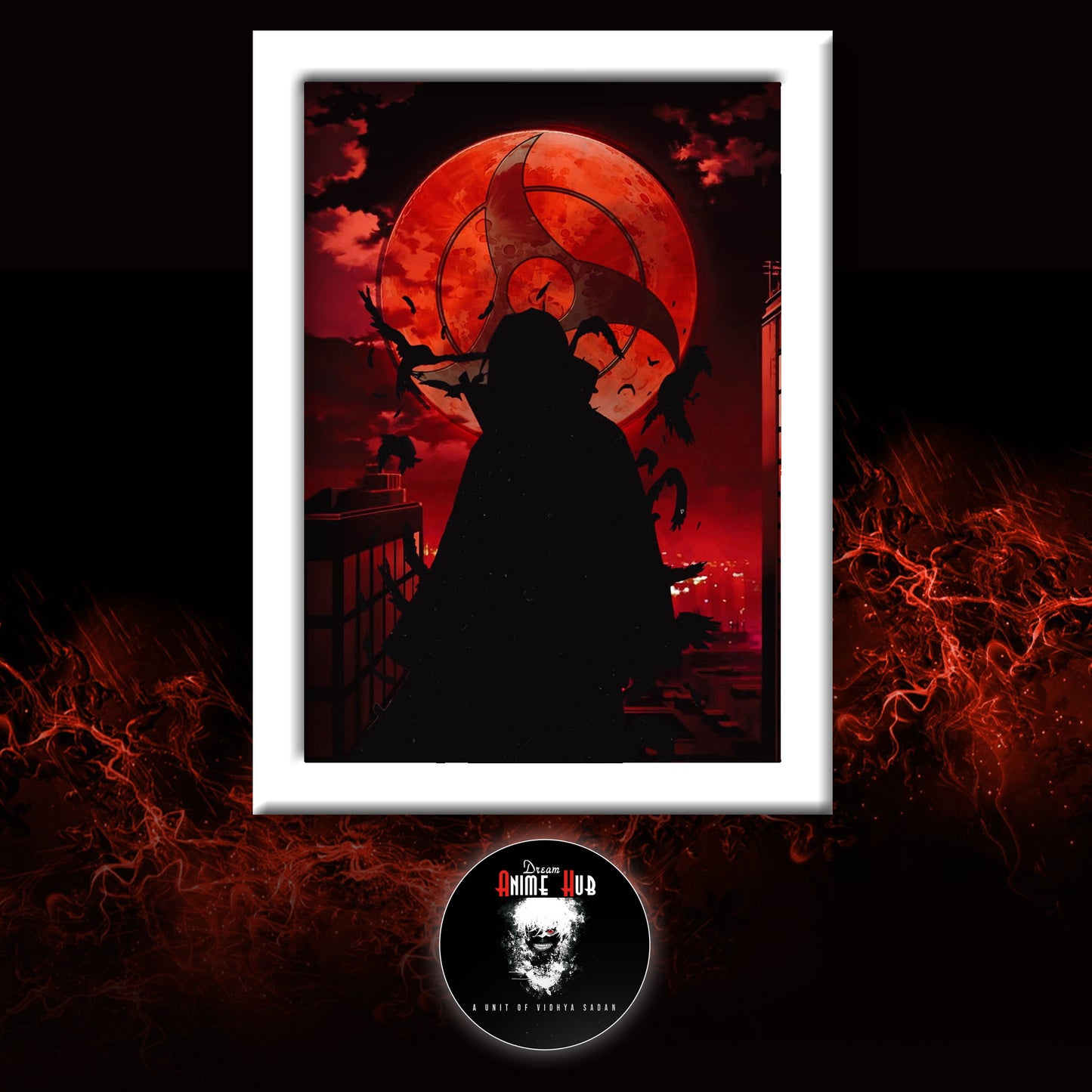 Itachi's Mangekyou sharingan Frame