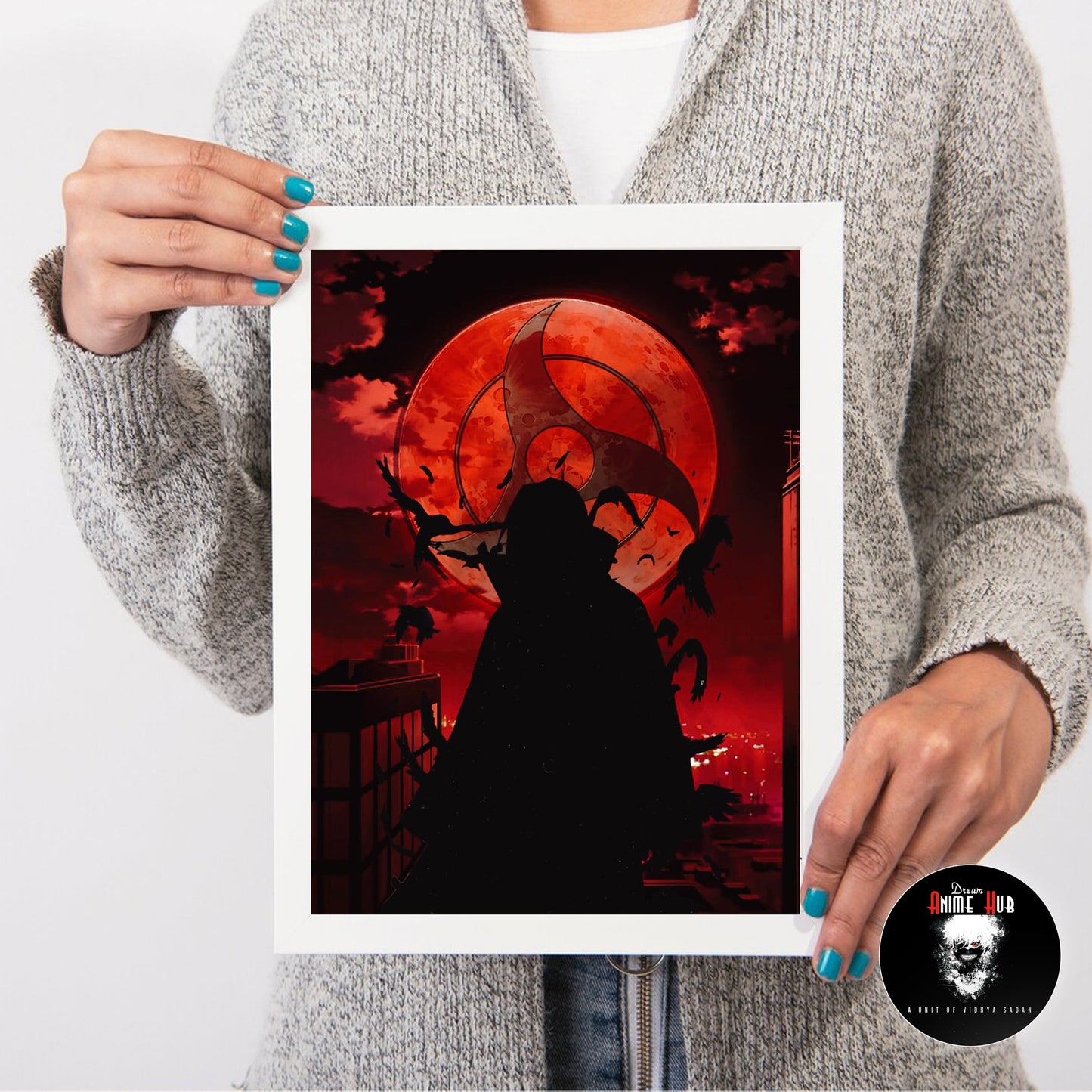 Itachi's Mangekyou sharingan Frame