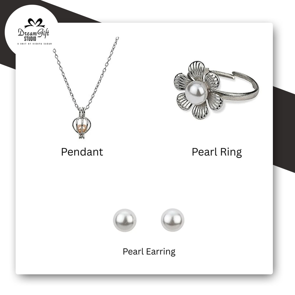 Oyster Love Pearl Necklace - A Perfect Gift of Timeless Elegance"