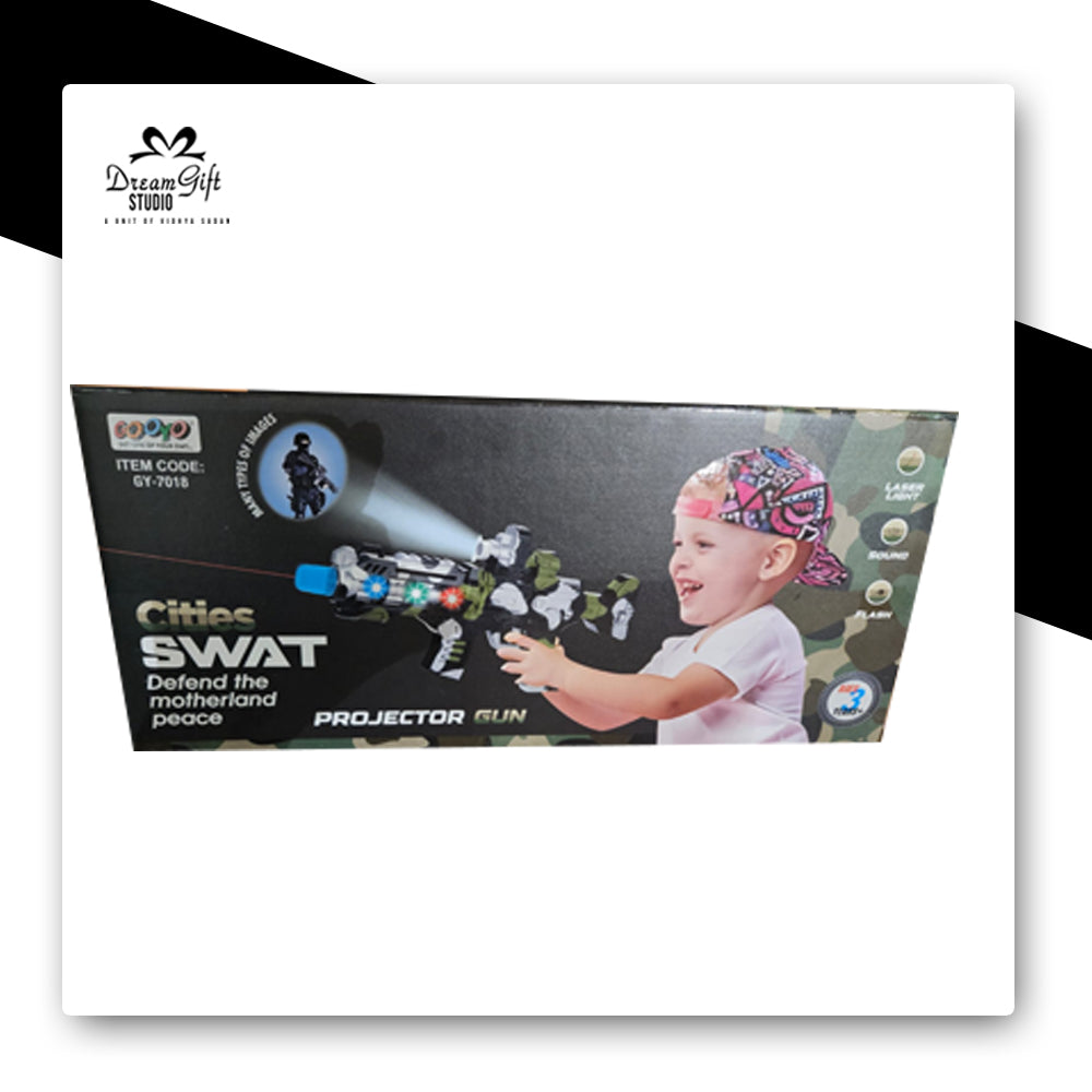 Cities SWAT Projector Gun Toy