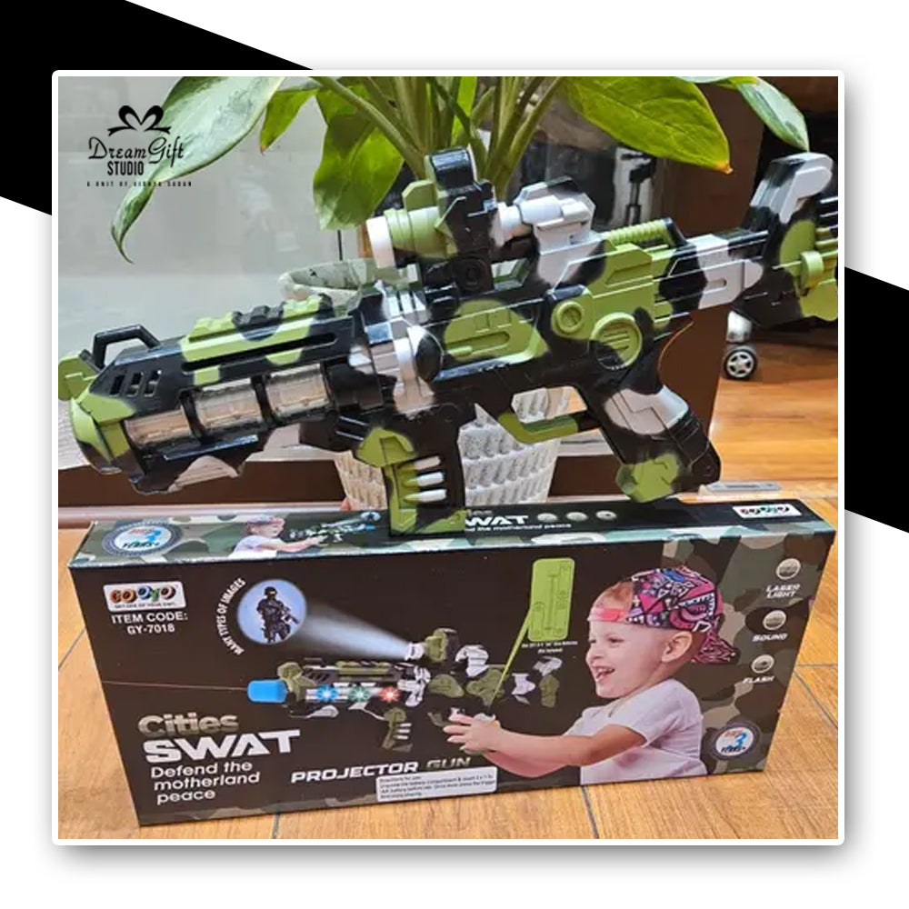 Cities SWAT Projector Gun Toy