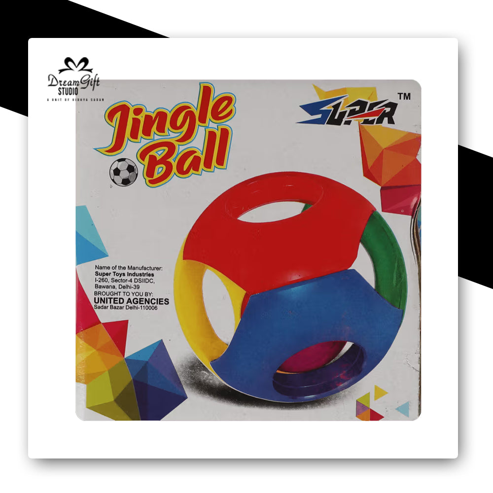SUPER Jingle Ball - Classic Rattle Toy