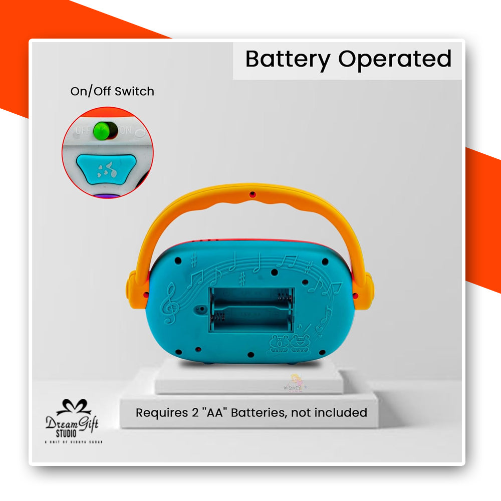 Musical Learning Boombox Toy