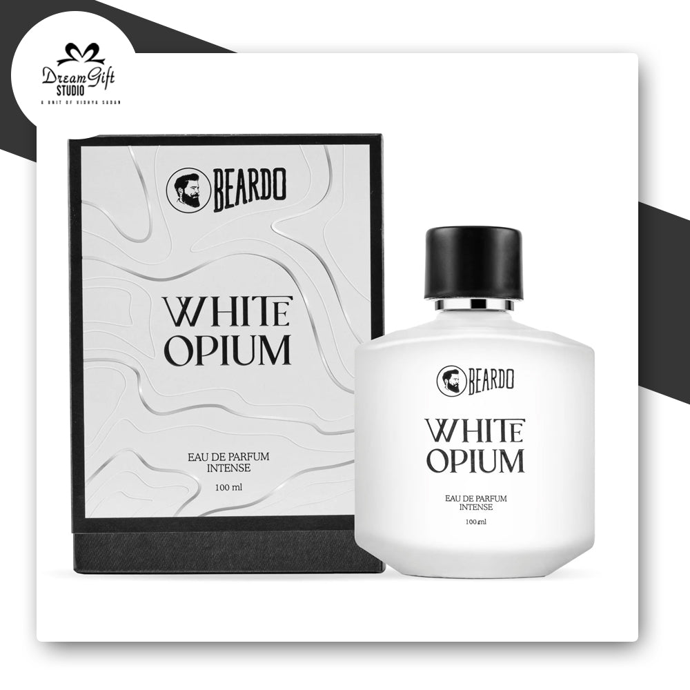 Beardo White Opium Perfume For Men | 100ml | Fresh, Zesty & Long-Lasting Eau De Parfum | Ideal for Date Nights & Daily Wear