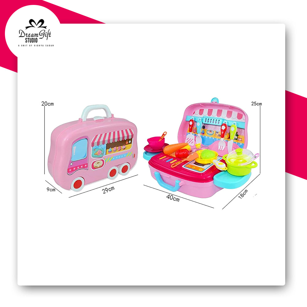 Kids Kitchen Playset in Carry Case