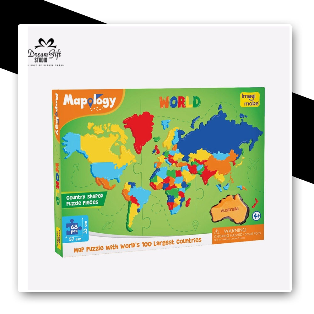 Mapology: World Map Puzzle