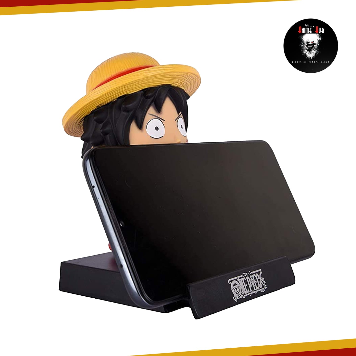 Monkey D. Luffy One Piece Bobble Head action figure with mobile stand