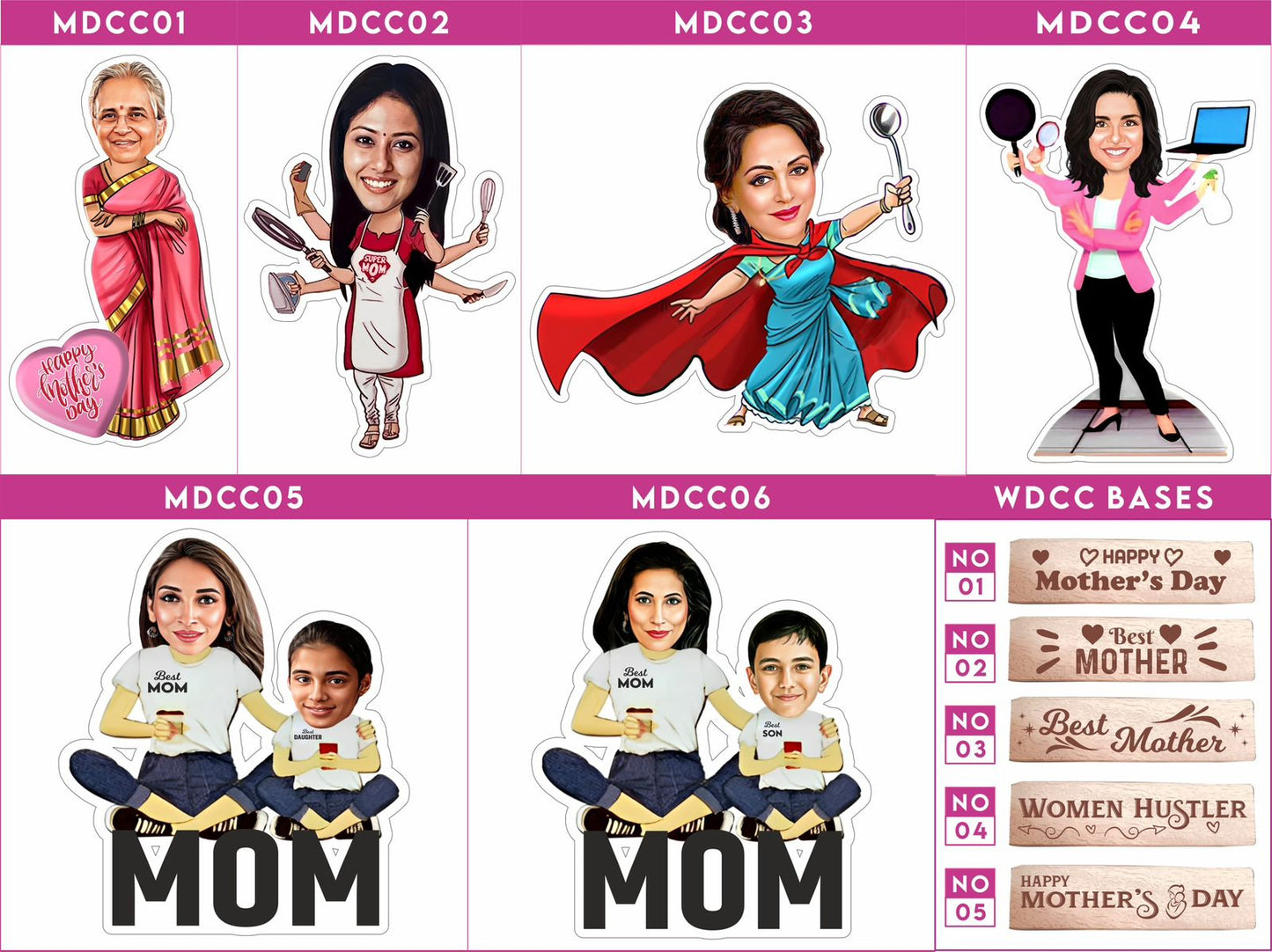 Customised Mom Caricature