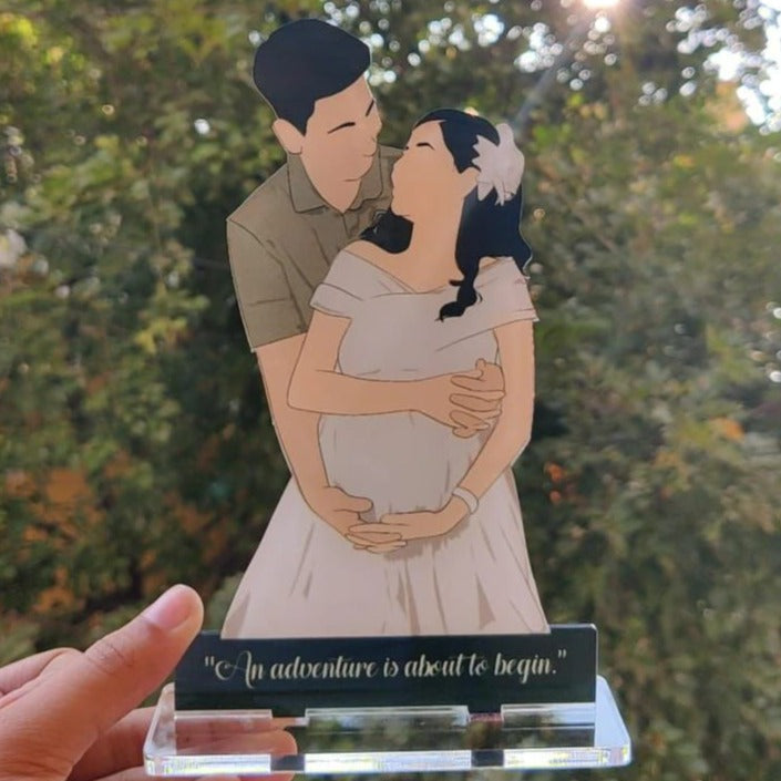 Personalized Acrylic Illustrated Standee