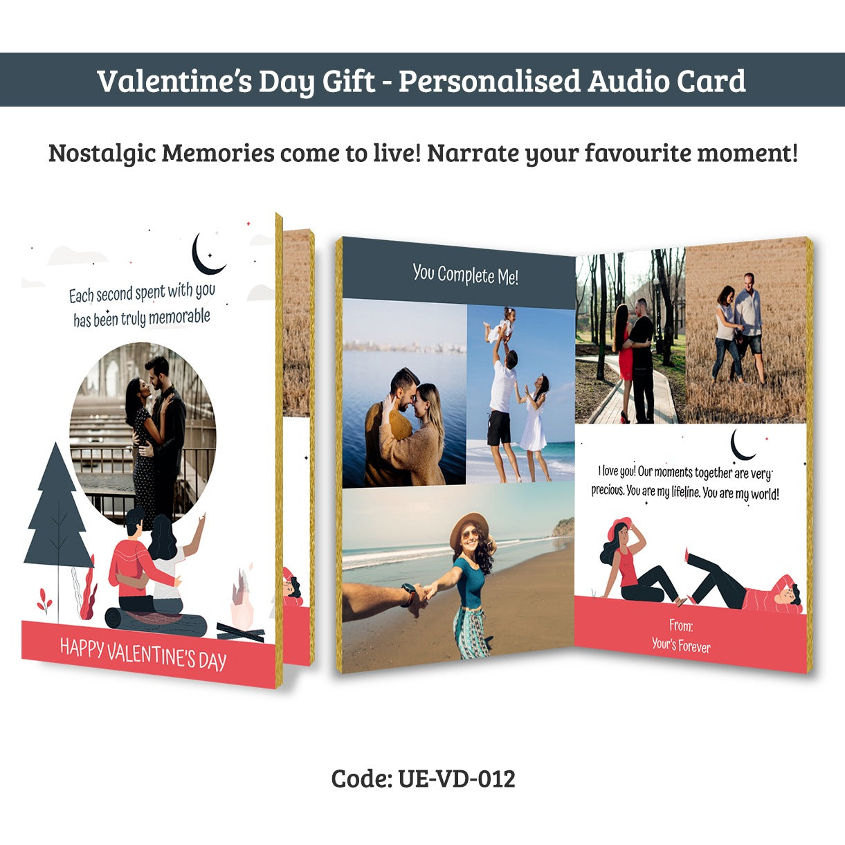 Valentine's Audio Greeting card : Greet in your voice