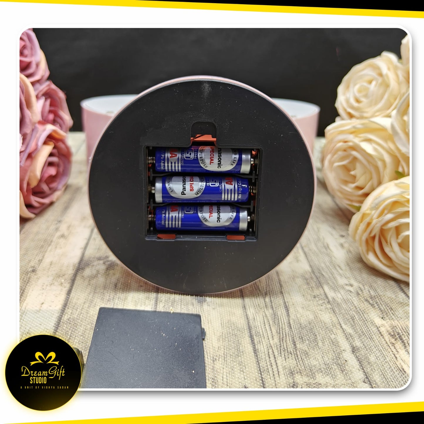 Personalized Floral Heart Frame