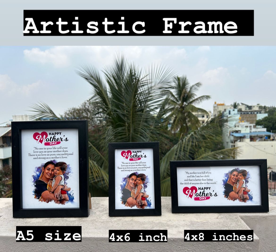 Mother's Day special : Artistic Frame for Mom ❤
