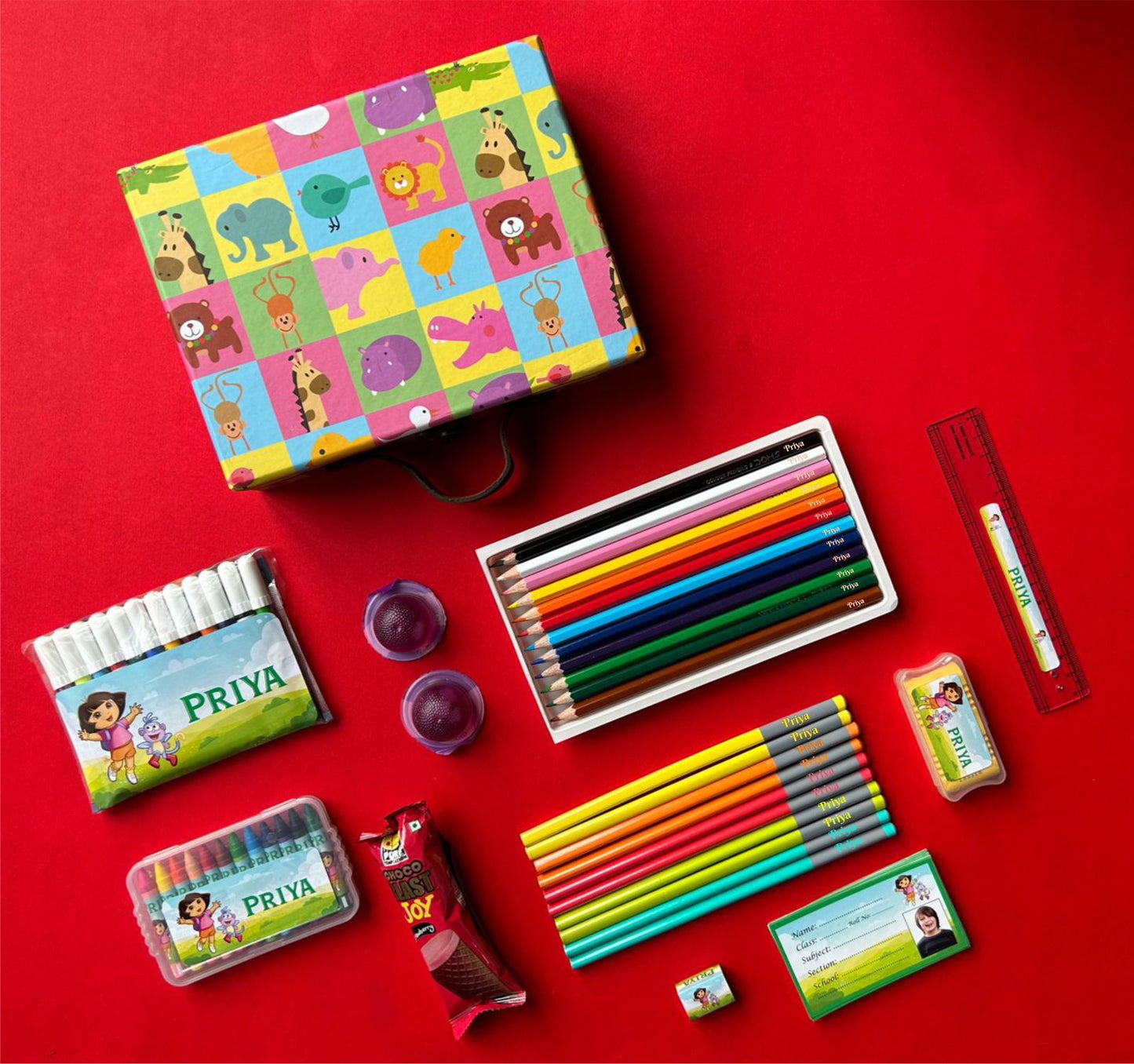 Personalized Kids Stationery set