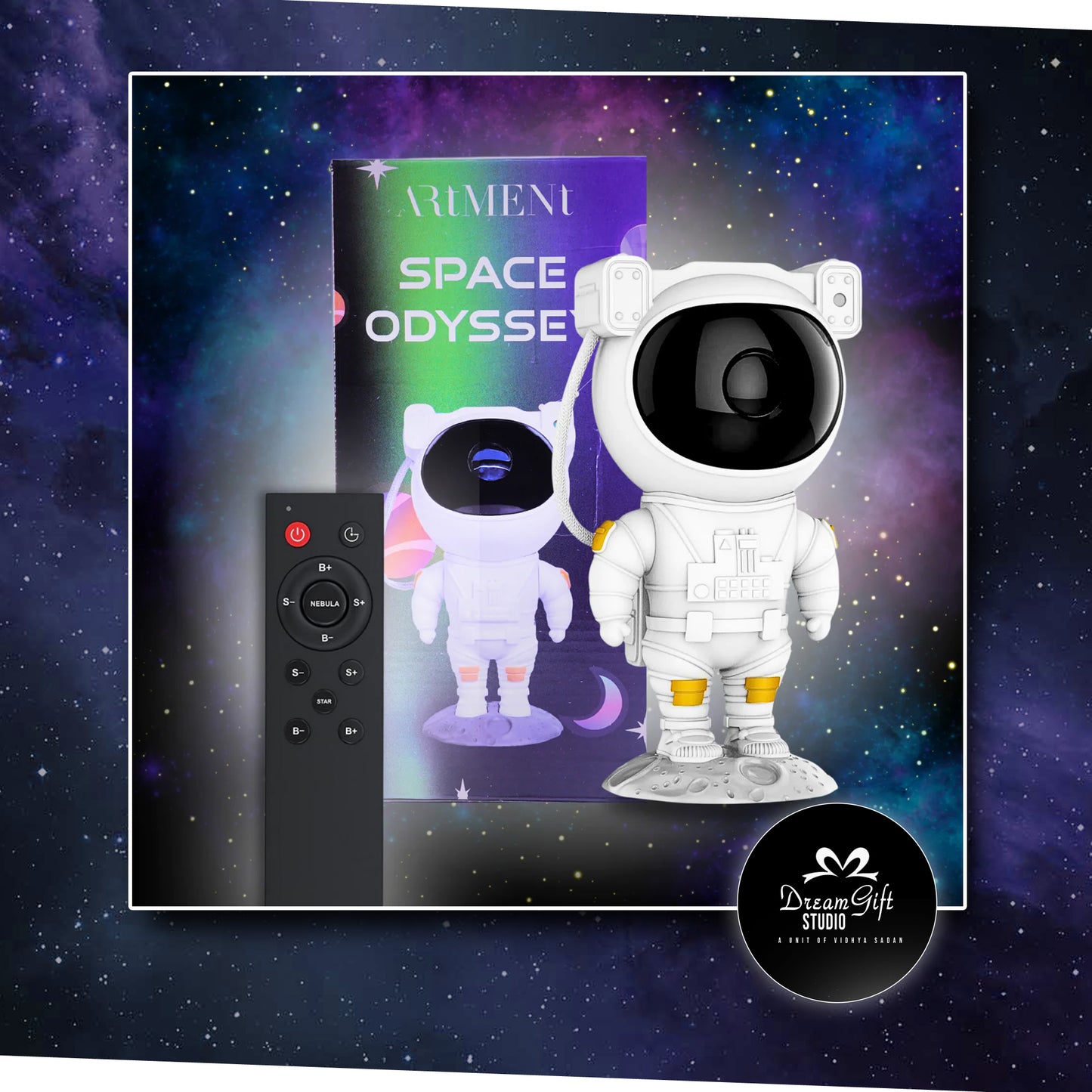 Astronaut starry Galaxy lights Projector Lamp