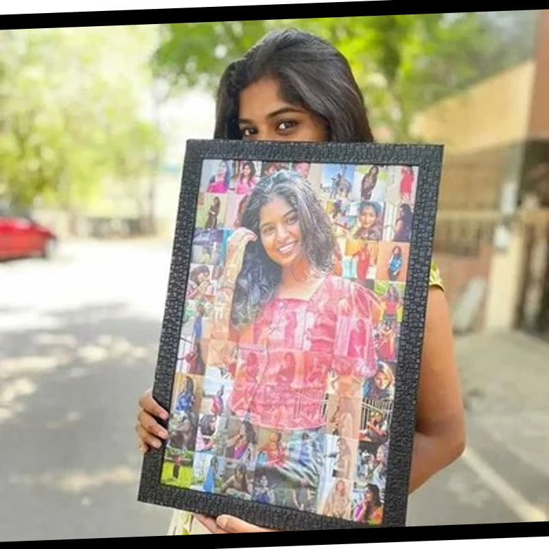 Personalised Mosaic Photo Frame