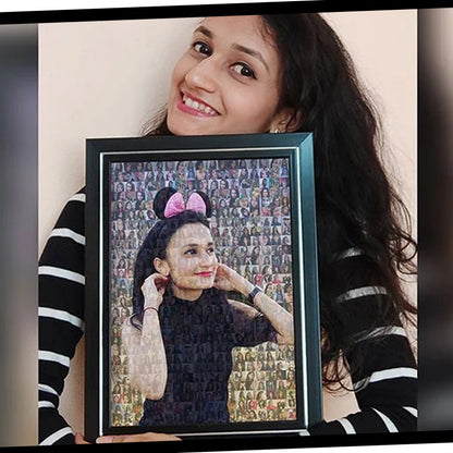 Personalised Mosaic Photo Frame