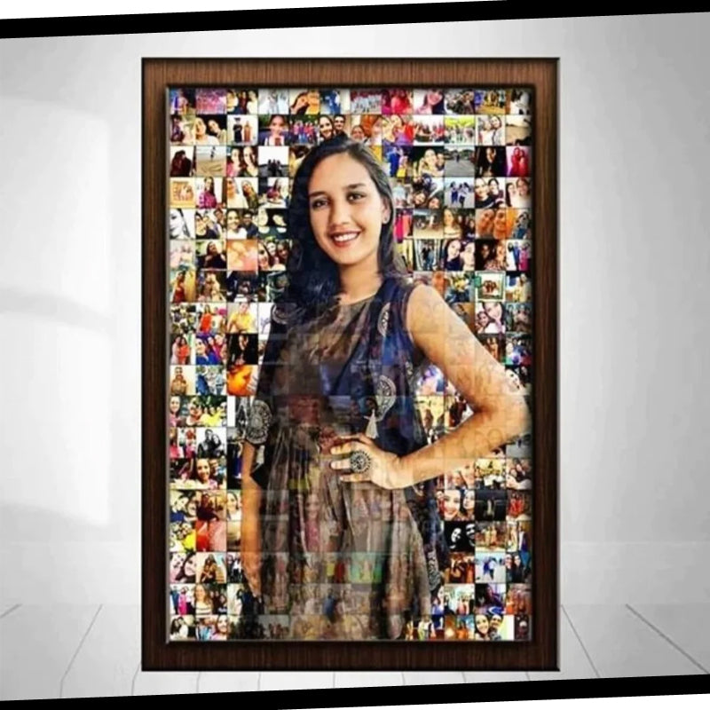 Personalised Mosaic Photo Frame