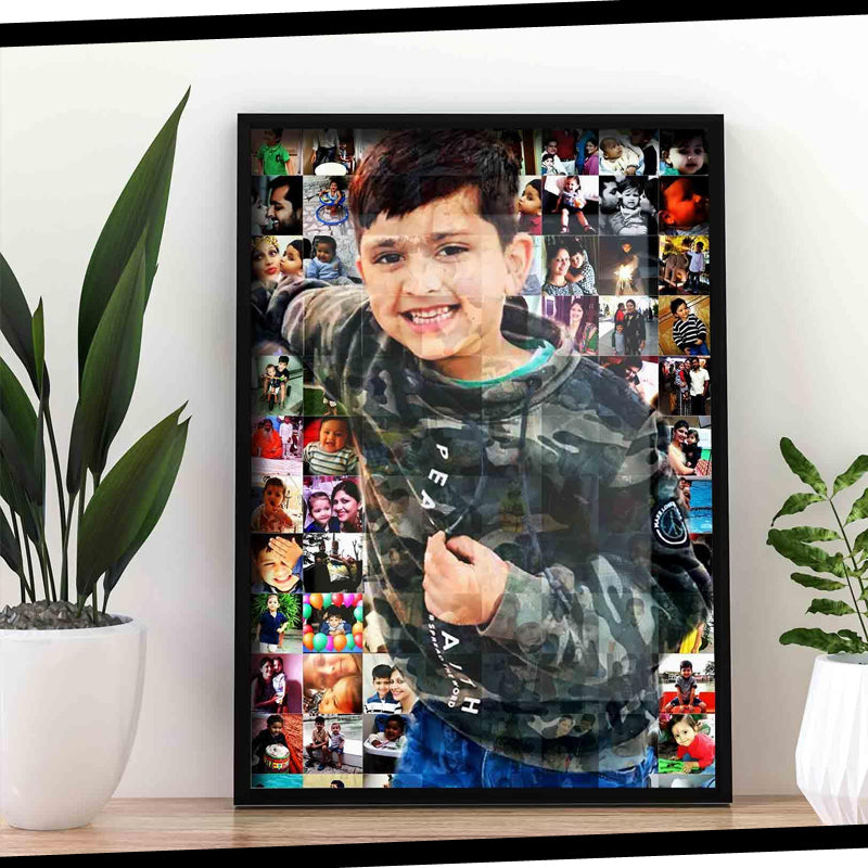 Personalised Mosaic Photo Frame