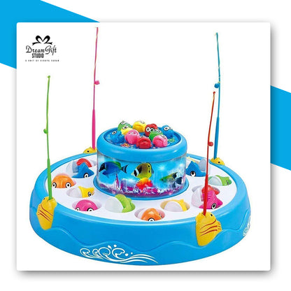 Fish Catching Game With 26 Fishes And 4 Pods For Age 3+ Years 1 Set-Multi Color