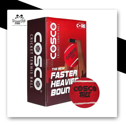 Cosco Tuff Cricket Tennis Ball