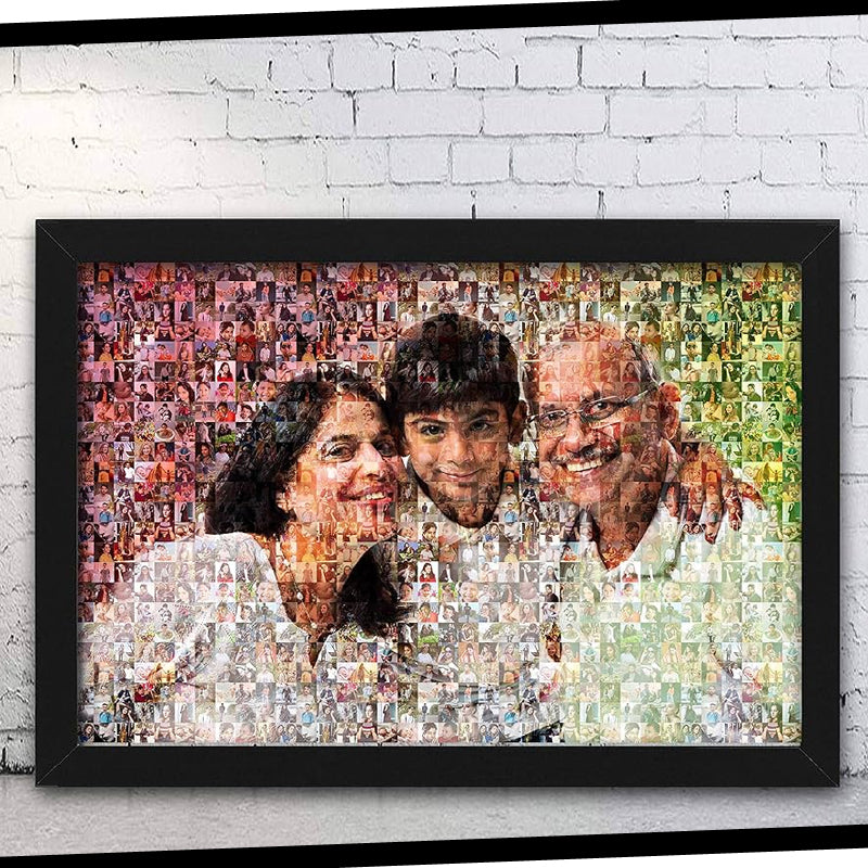 Personalised Mosaic Photo Frame