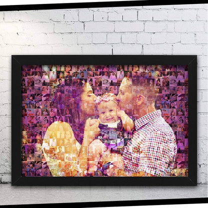 Personalised Mosaic Photo Frame