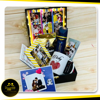 "🌟 Premium Black Box Hamper: Best Personalized gift for Memorable Surprises 🎁"