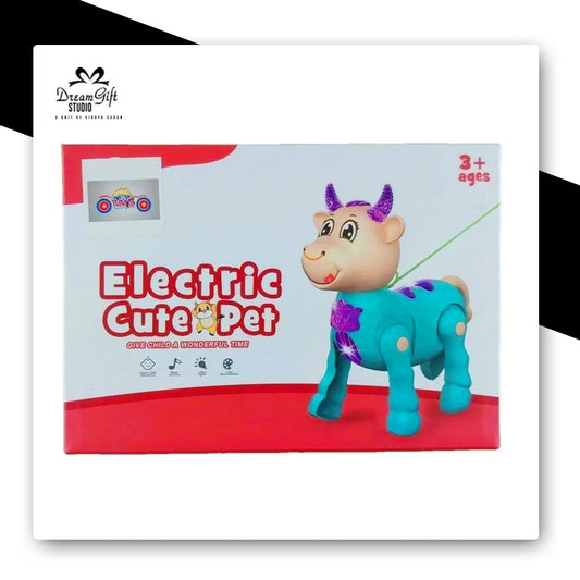 Electric Cute Pet Cow Toy