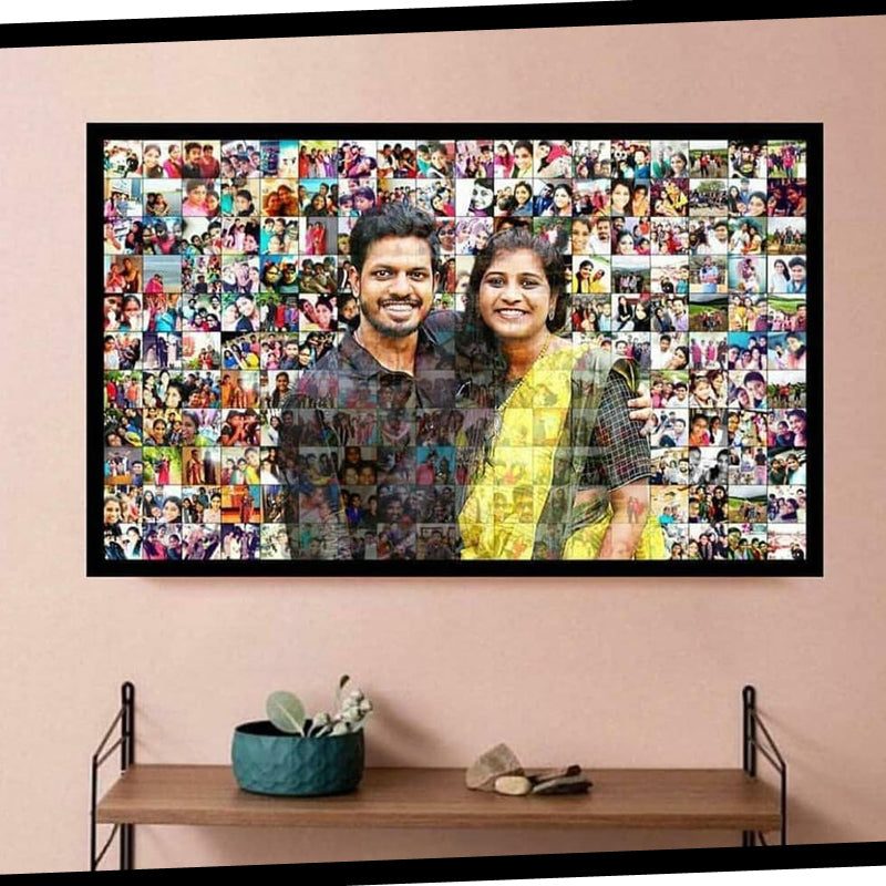 Personalised Mosaic Photo Frame