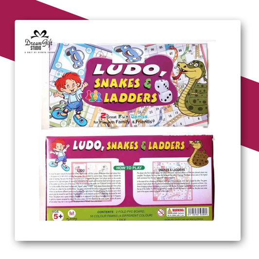 Ludo, Snakes & Ladders Board Game