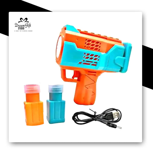 Rechargeable Bubble Gun Toy Machine