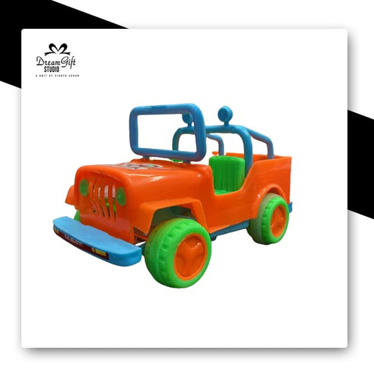 Durable Plastic Jeep Toy for Kids - Off-Road Adventure Play