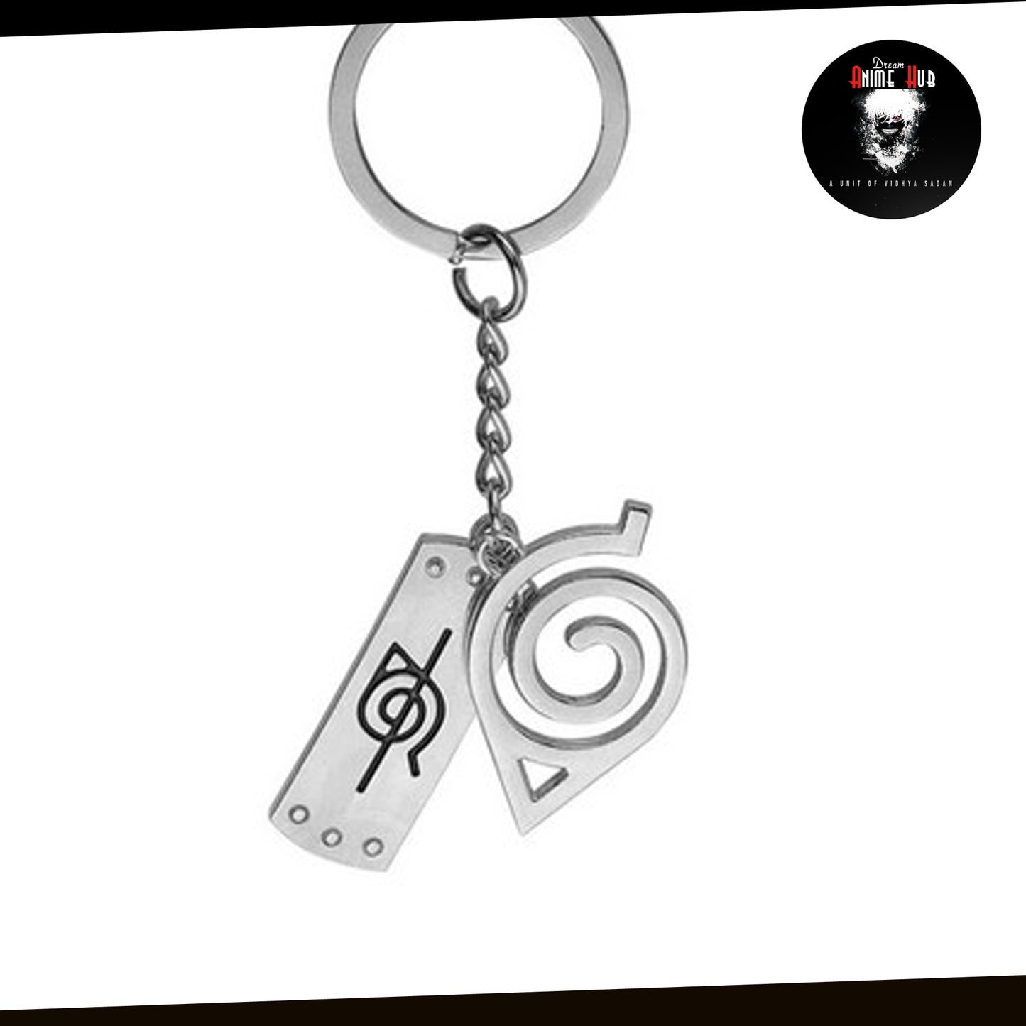 Leaf Village  Premium metal keychain