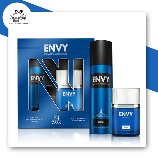 Envy DARK Gift pack - Deo 120 ml and Perfume 50 ml Eau de Parfum - Combo Pack