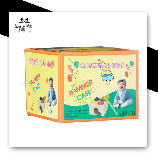 Hammer Case & Pounding Bench  wooden Activity Box