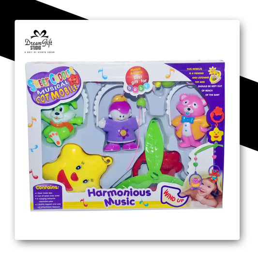 Sweet Cuddle Harmonious Music Baby Cot Mobile