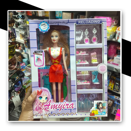 Amyiira Fashion Doll Set
