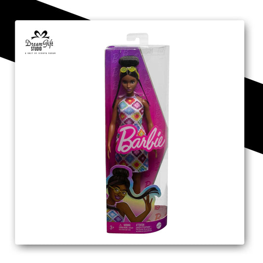 Mattel originals Barbie Colorful Woven Dress Doll
