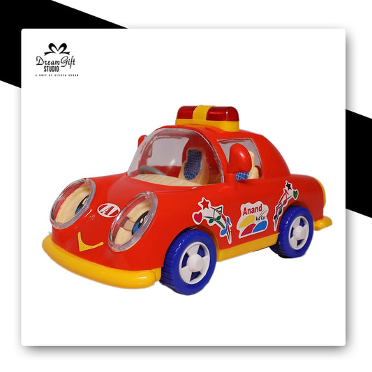 KidCar - Red Cartoon Emergency Vehicle Toy
