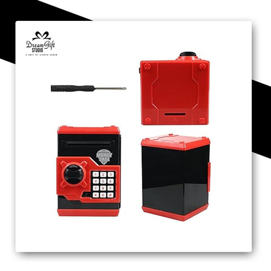 Electronic ATM Money Safe Piggy Bank with Keypad Lock
