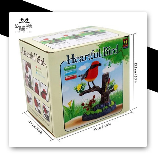 Heartful Chirping Bird