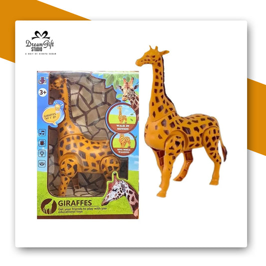 Musical Walking Giraffe Toy