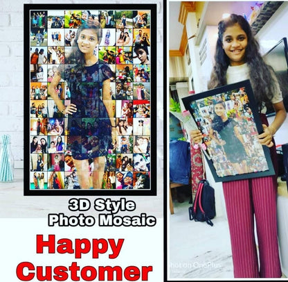 Personalised Mosaic Photo Frame