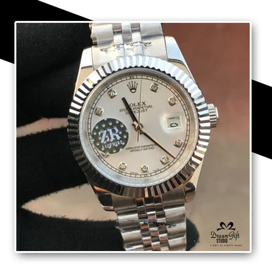Rolex Ultra Premium First copy 7AAA Zr Sapphire Silver Watch