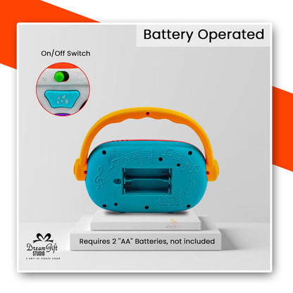 Musical Learning Boombox Toy