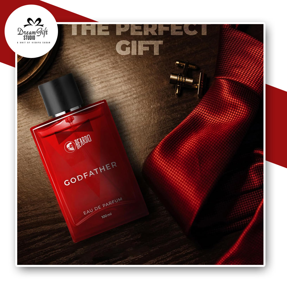 BEARDO Godfather Perfume for Men | 100ml Long-Lasting Aromatic & Spicy Fragrance | Perfect for Date Night | Body Spray