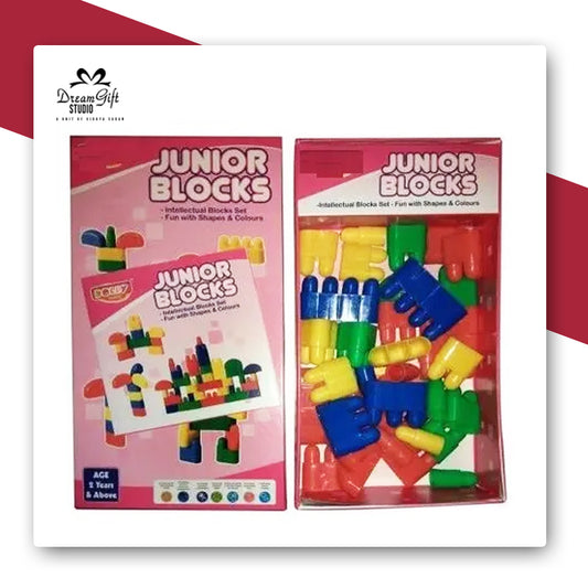 Junior Blocks - Intellectual Building Blocks Set