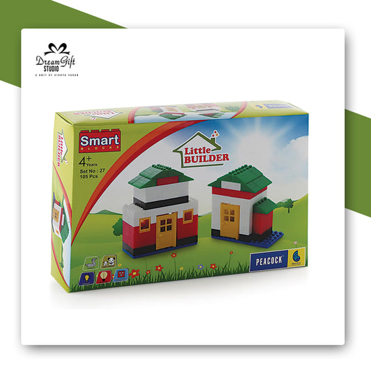 Smart Blocks - Little Builder House Building Set