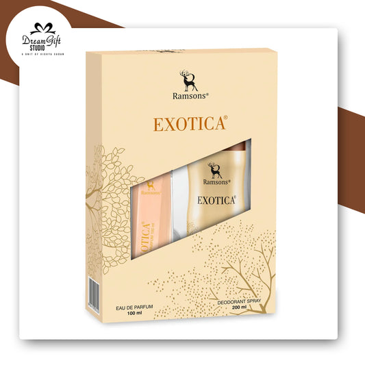 Ramsons Exotica Eau De Perfume & Deodorant Gift Pack for Her